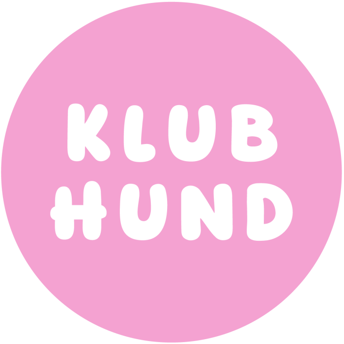 Klub Hund logo lyserød